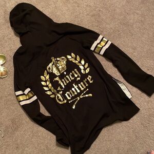 Excellent condition Juicy Couture Zip up hoodie size Small lightweight
